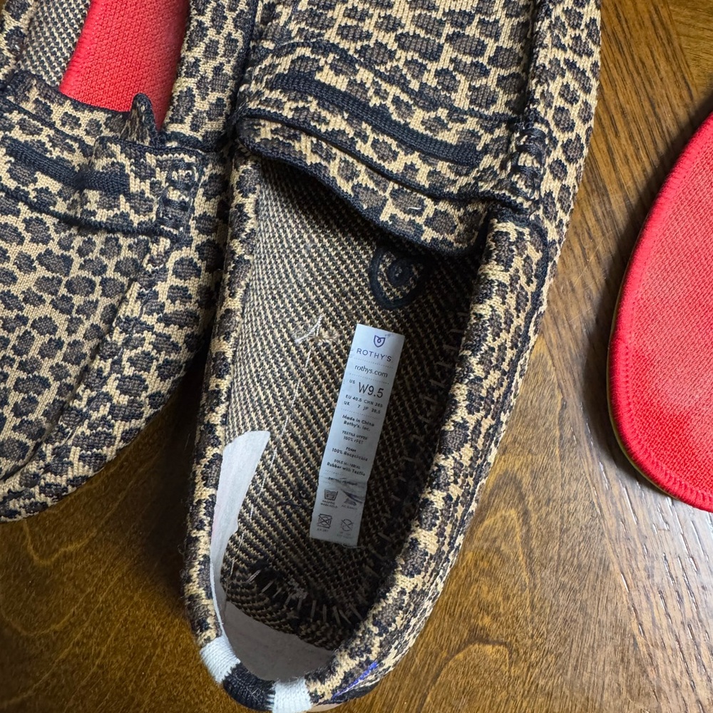 Rothy’s Leopard Loafers